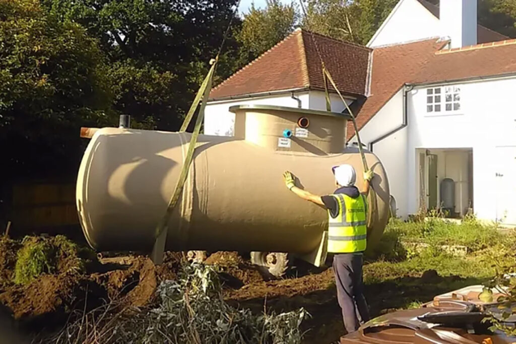 sewage treatment plant installation Kent